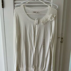 Brand new white cardigan